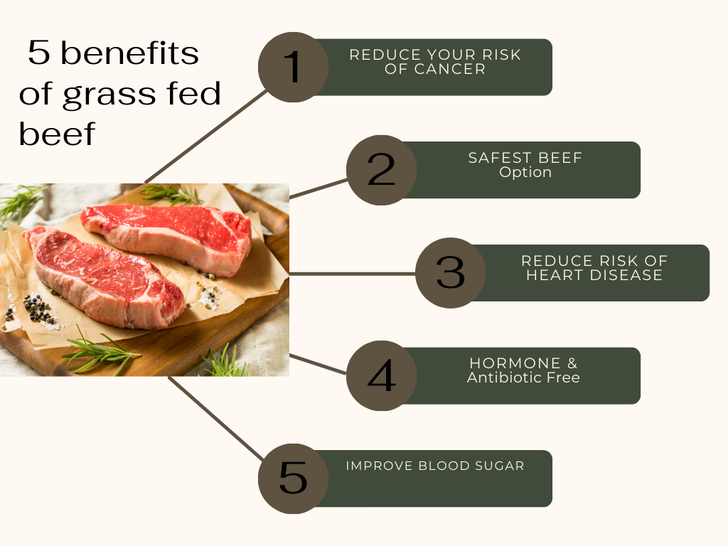 Benefits of grass fed meat